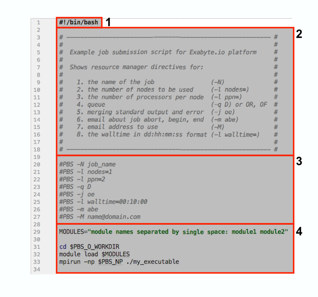 Batch Script General Structure