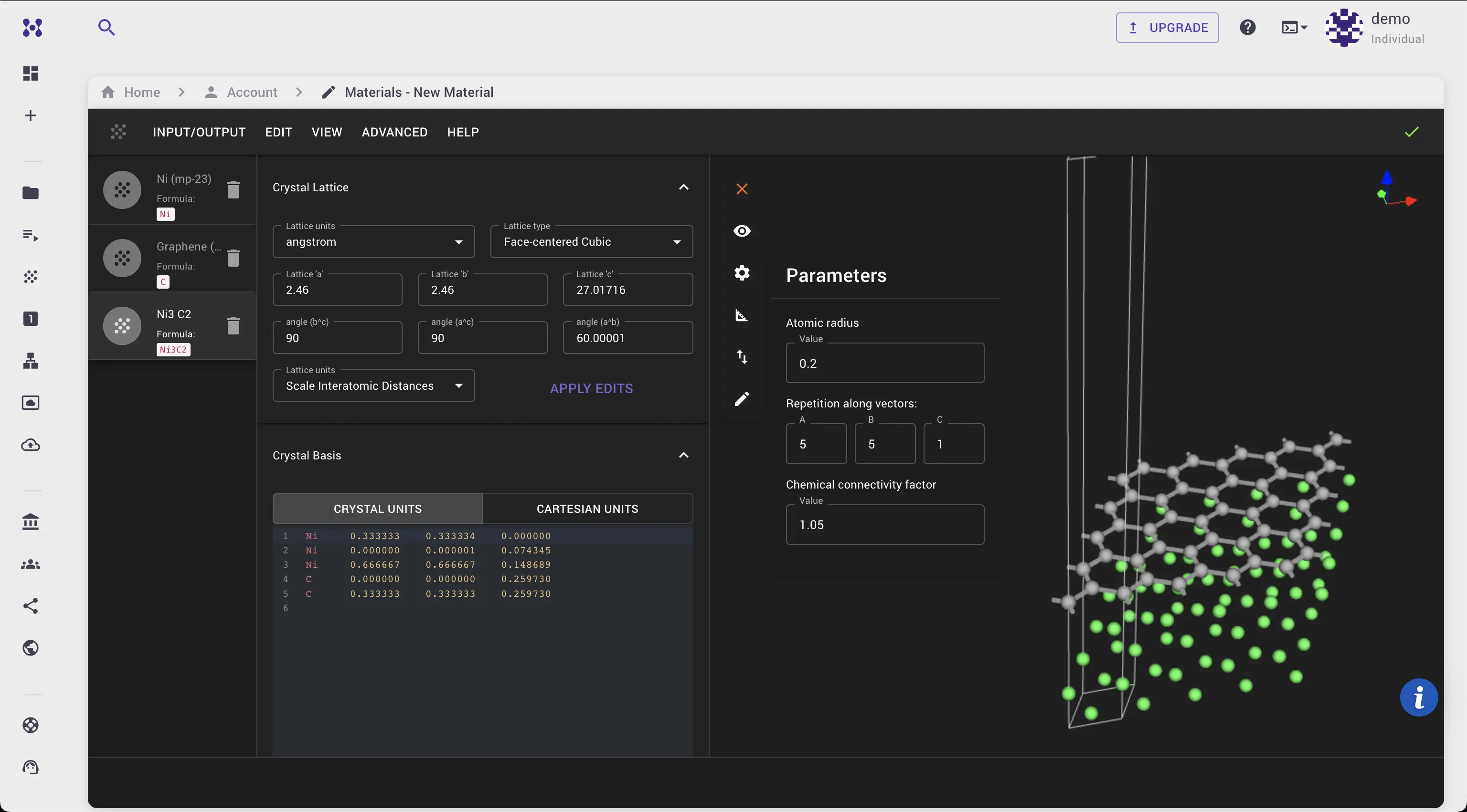 Add repetitions and bonds